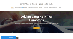Desktop Screenshot of hamptonsdrivingschool.com