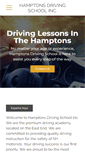 Mobile Screenshot of hamptonsdrivingschool.com